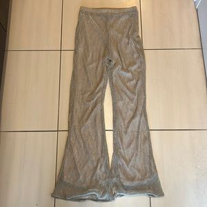 ON THE FIFTH deco foil glitter sparkle pants